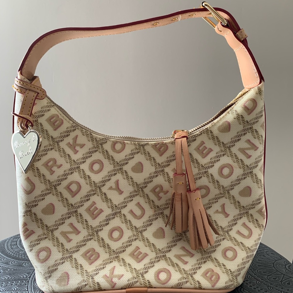 Dooney & Bourke Shoulder Bucket Bag leather Logo